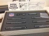 N Guage 8 cars Union Pacific Train