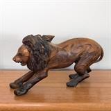 Carved Lion 11"x6"x3" 40.00
