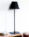 Black Lamps with Enamel Shades 20” (2) 24.00 each