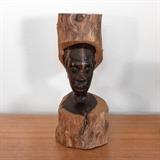 Carved Wood Head 50.00