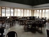Hundreds of French Café Chairs by Drucker, a large selection of Restaurant Serving Ware.