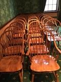 Windsor Chairs by Nichols and Stone.