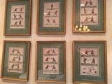Six (6) Fencing Engravings.