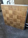 Section of the Portable Dance Floor.
