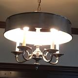 One of many pewter fixtures.