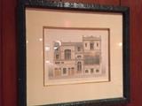 19th century French Architectural Engravings.