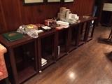 Rolling Tables with Gaming Items.