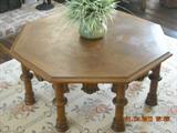 Octagonal coffee table
