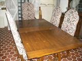Trestle dining table