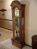 Howard Miller moon phase grandfather clock