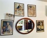 Complete set of Norman Rockwell "Four Freedoms"