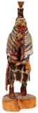 CARVED WOOD HOPI KACHINA H 19"