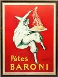 ITALIAN POSTER H 47", L 35", PATES BARONI