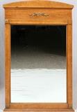 CENTURY EMPIRE, MAPLE MIRROR, H 47", W 28"