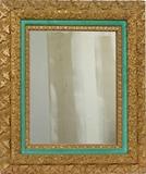 GILT FRAME MIRROR, H 30", W 25"