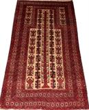 BALUCHISTAN WOOL PRAYER RUG, W 2' 11", L 5' 4"