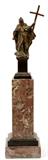 AFTER WLADYSLAW MIECZNIK (POLISH, 1903-1999), BRONZE SCULPTURE OF KING SIGISMUND III, H 15"