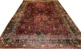 KASHAN PERSIAN CARPET, 18' 0" X 11' 0"