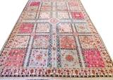 FRENCH DESIGN CARPET, 13' 8" X 9' 8"