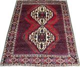 BIJAR PERSIAN RUG, 6' 7" X 5' 3"