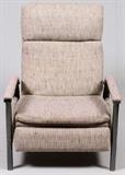DESIGN INSTITUTE AMERICA MID-CENTURY STYLE UPHOLSTERED RECLINER