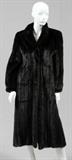 SAKS FIFTH AVENUE FULL LENGTH MINK FUR COAT, SIZE 10