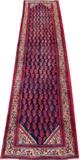 PERSIAN BIDJAR RUNNER, C. 1970-80, 12' 10" X 3' 5"