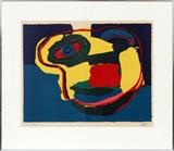 KAREL APPEL, ARTIST PROOF COLOR LITHO #VIII OF X, 1969, H 21", W 26"