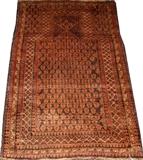 BALUCHISTAN WOOL PRAYER RUG, W 3' 2", L 4' 10"