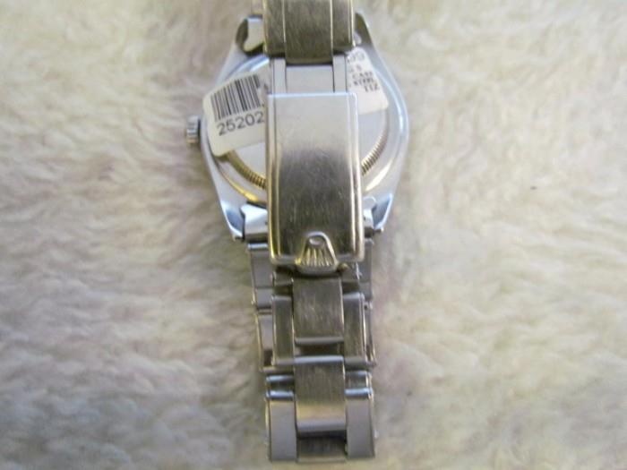 Rolex Ca 1950's bubble back in all stainless steel. Runs great!