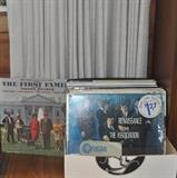 Assorted albums/vinyls to include The First Familyl with Vaughn Meader.
