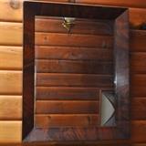 Gorgeous ogee framed mirror.