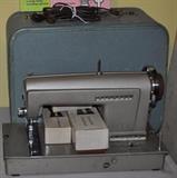 SUPER!  Industrial Kenmore 120-71 vintage metal sewing machine w/case.