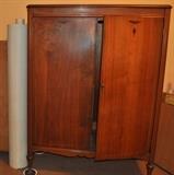 The Statesville Line Furniture Company NC -- bedroom suite w/headboard and footboard, dresser w/large mirror, armoire.
