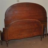 The Statesville Line Furniture Company NC -- bedroom suite w/headboard and footboard, dresser w/large mirror, armoire.