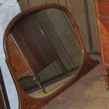 The Statesville Line Furniture Company NC -- bedroom suite w/headboard and footboard, dresser w/large mirror, armoire.