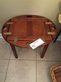 #36 Bombay small drop end table 23x16x16 $65 