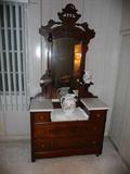 Victorian Dresser with Mirror