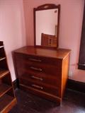 Cushman Dresser with Wall Mounted Mirror