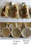 Various Anheusuer Busch steins