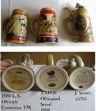 Anheusuer Busch steins
