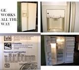 Great GE fridge, works all the way!