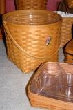 Longaberger Handwoven Baskets