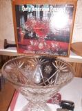 another punch bowl and cups