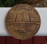 Bronze 75th anniversary coin for Crane Co