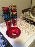 A blast from the past --- aluminum glasses & bowls
