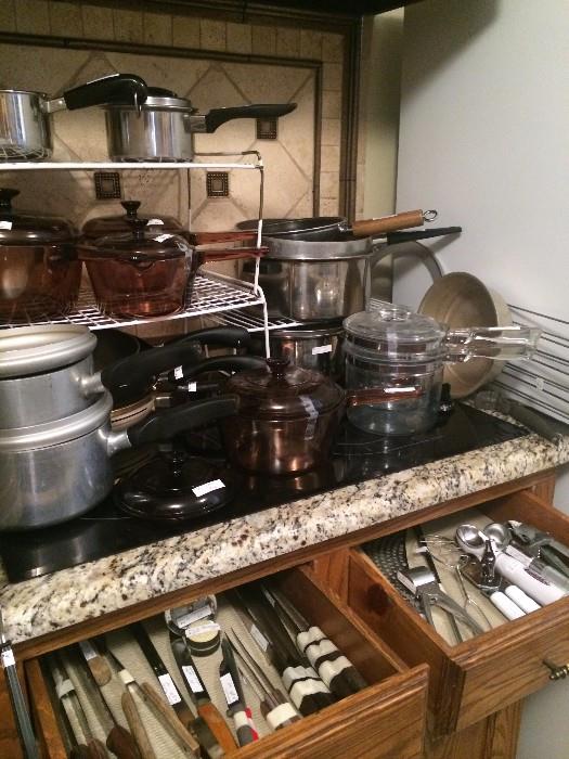 Cookware, flatware, & utensils