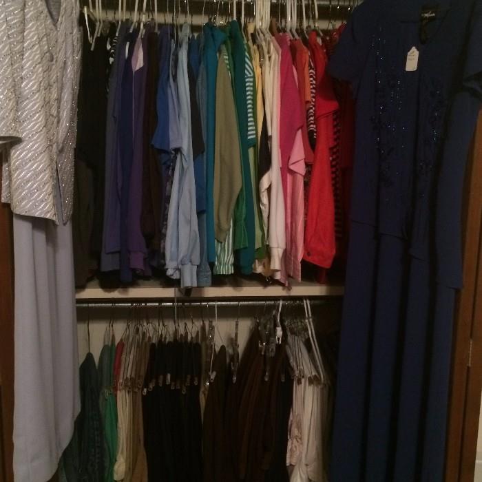 Some of the many  clothes