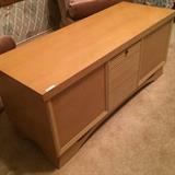 Blonde cedar chest