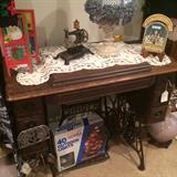 Vintage Singer sewing machine